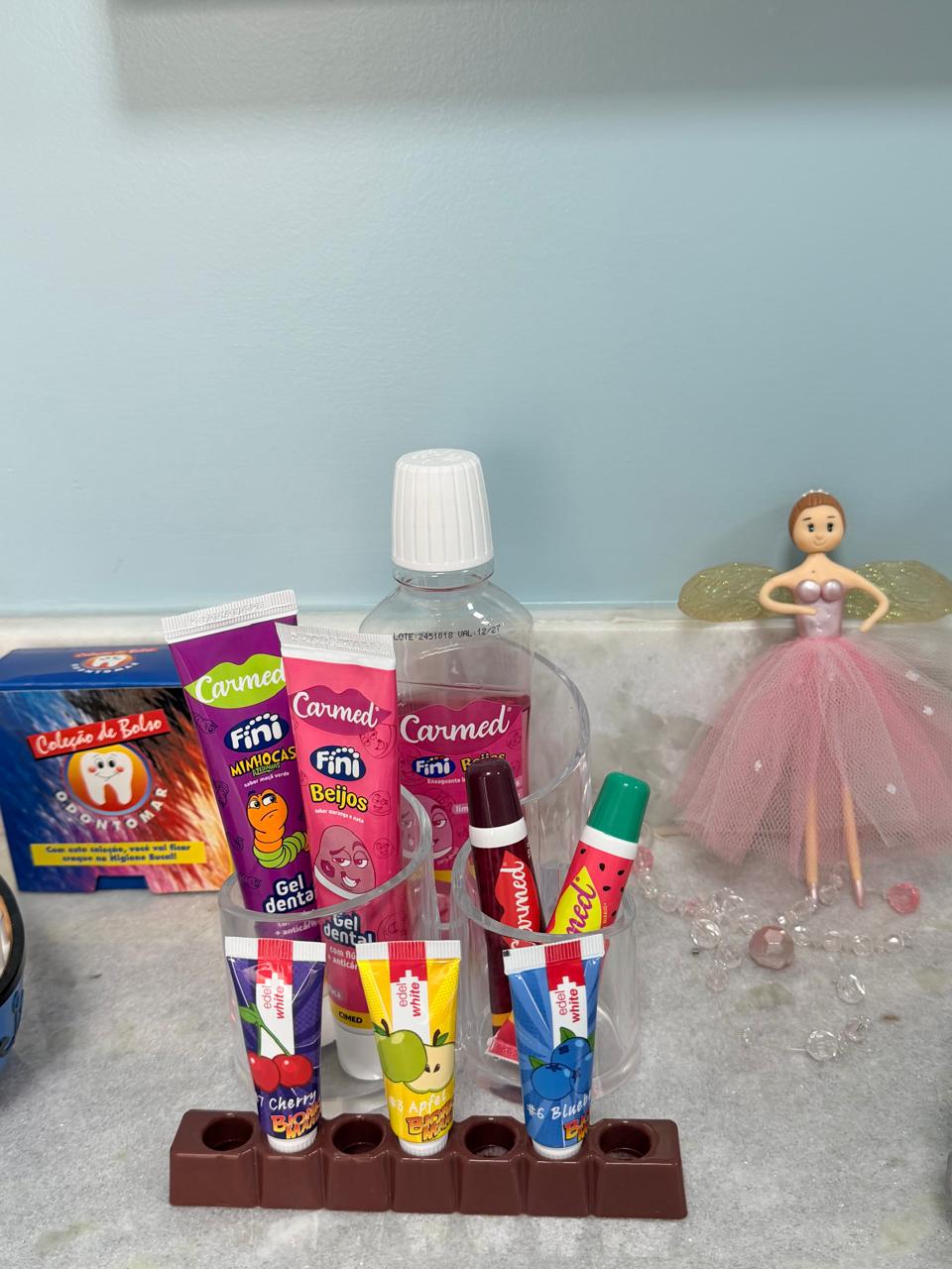 Detalhes preparados para o atendimento infantil